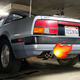 A 1984 Nissan/Datsun 300ZX (Base) With Pilot 9x2 Stainless Steel Exhaust Tips